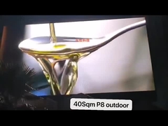 Wodoodporne IP65 P4 / P5 / P8 / P10 Zewnętrzne ściany wideo LED 320 * 160 mm Konfigurowalny wyświetlacz LED