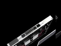 480×480×44mm Wnętrze Aluminiowy LED Gabinet