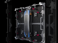 Zarówno wewnętrzne, jak i zewnętrzne aluminiowe szafy pasują do modułu wyświetlacza LED 288*288mm LED