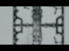 Srebrna aluminiowa obudowa 500*500*76,5mm, zarówno do użytku wewnętrznego, jak i zewnętrznego