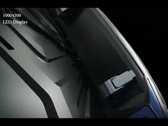 P3.91 Aluminiowa szafka 1000mm*500mm*69mm, zarówno do użytku wewnętrznego, jak i zewnętrznego