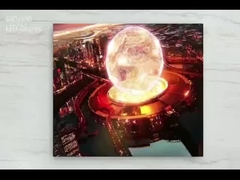 640*480 mm LED ekran ekranu szafki z tyłu 10s