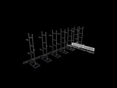 Wynajem wyświetlacza LED Instalacja podstawy i uchwytu 3 27s