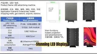 Wyświetlacz LED na biurko dla firm