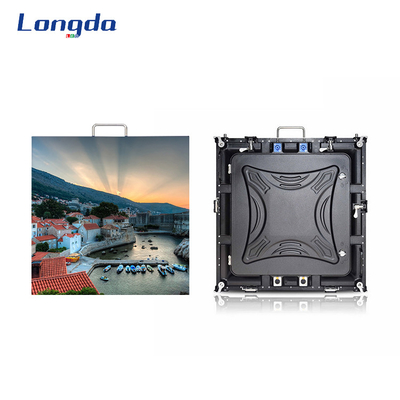 Aluminiowy wyświetlacz LED do wynajmu wnętrz 576x576mm 54HZ FCC P3