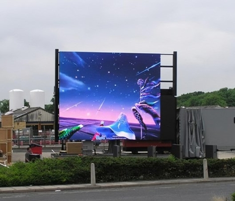 1/8 Scan P5 Panele ekranowe LED Wodoodporny wyświetlacz LED RGB o wymiarach IP65 320x160mm