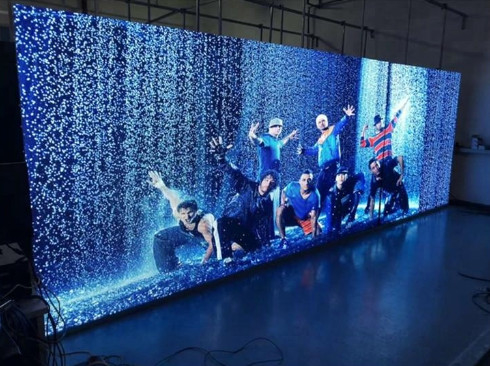 P3.91 HD LED Stage Backdrop Panel ścienny wideo Panel wewnętrzny 3,91 mm
