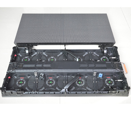 64 * 64 piksele Dostosowany wyświetlacz LED 200 W / m2 Rozstaw pikseli 3,91 mm