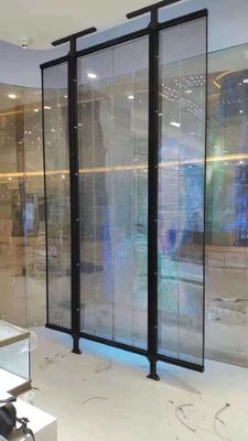 Wysokiej przejrzystości Ekran LED ze szkła przezroczystego o szerokim kącie widzenia i niskim zużyciu energii do użytku wewnątrz i na zewnątrz