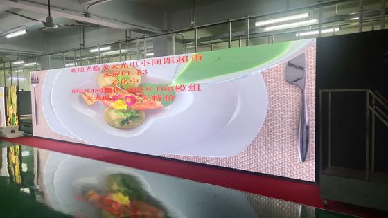 1.25mm Wysokiej Jasności Mały Pixel Ekran LED Max. 800W/m2 dla ekranu wewnętrznego