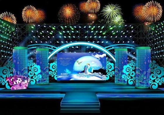 HD Stage Rental Indoor Pełnokolorowy wyświetlacz LED P3.91
