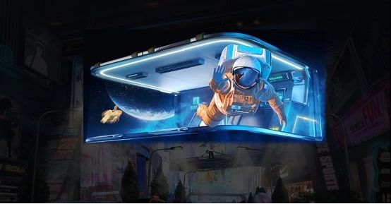 P5.71 RGB Aluminium Holder Ekran LED 3D Profesjonalny