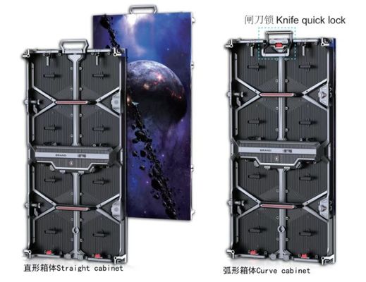 Żywotność 100 000 godzin Wynajem ściany wideo LED Temperatura barwowa 6500 K