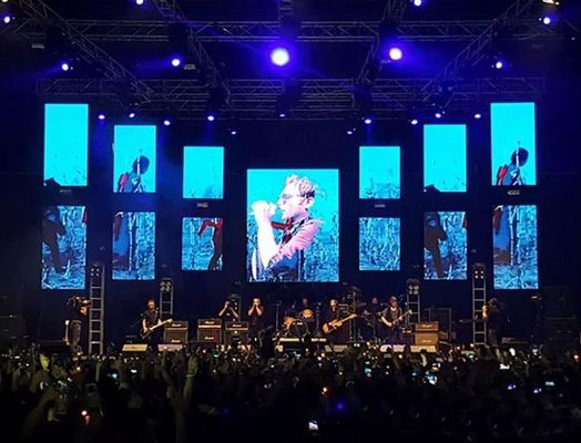 Żywotność 100 000 godzin Wynajem ściany wideo LED Temperatura barwowa 6500 K