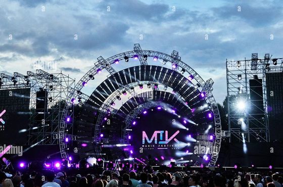 SMD2525 Zewnętrzny wyświetlacz LED Wynajem 104x104 FCC Wodoodporny IP65