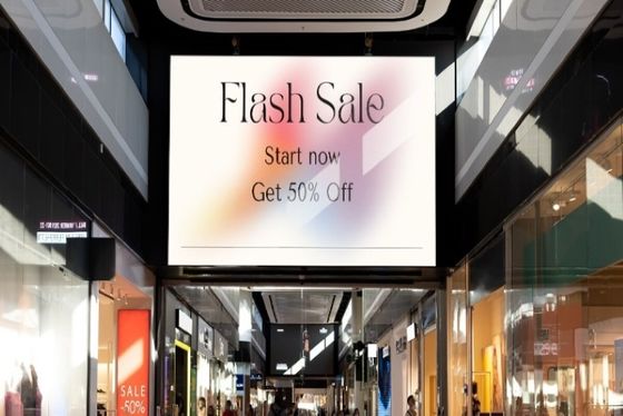 Kolorowy moduł ekranu LED do wnętrz sklepowych w niższej cenie