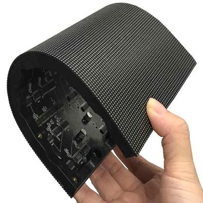 P1.538 Indoor Front Service Led Screen Thin Flexible Curved Led Panel Wall