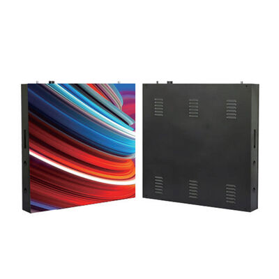 Zewnętrzny wysokiej jasności P10 Digital Billboard 960*960mm Żelazna szafa do wyświetlania komercyjnego