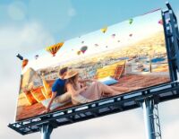 Zewnętrzny wysokiej jasności P10 Digital Billboard 960*960mm Żelazna szafa do wyświetlania komercyjnego