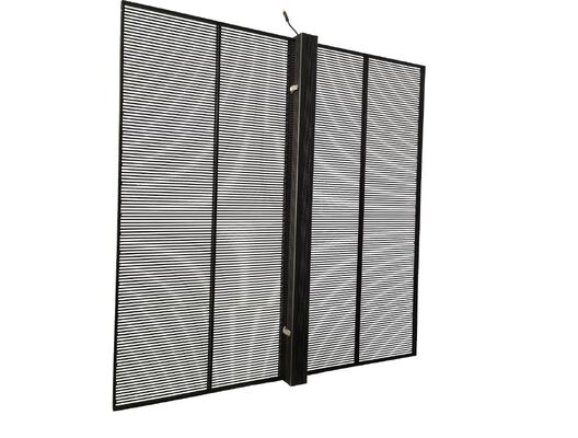 220W / M2 Przezroczysty ekran z siatki LED Wyświetlacz ze szkła zewnętrznego 5000 nitów 7,8 mm