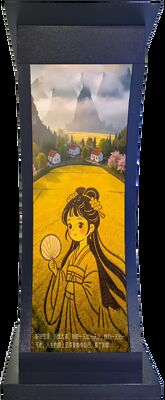 LED reception desk,Sceeen projection and advertisements