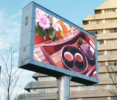 LONGDA Zewnętrzne LED Video Walls Stałe panelowe znaki ODM CRT Synchronizacja