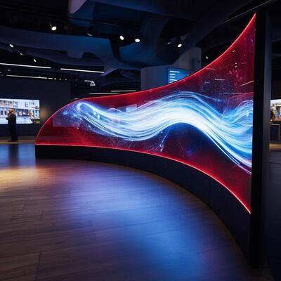 ISO14001 Zakrzywione wyświetlacze LED P2mm SMD1515 Led Video Wall Studio