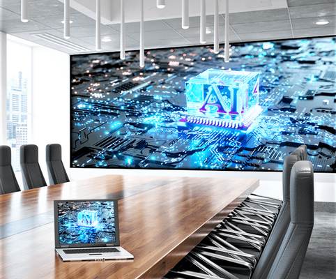 LONGDA Small Pixel Led Display P1.56 Wewnętrzny pełnokolorowy ścianę wideo konferencyjną ISO9001