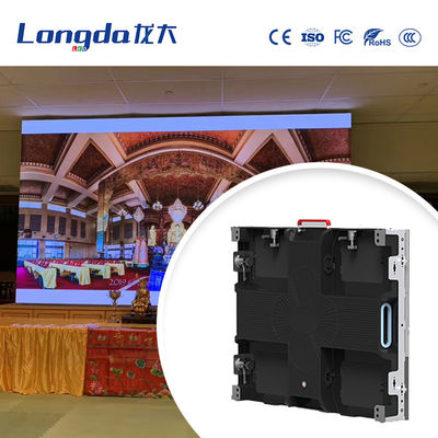ISO14001 Zakrzywione wyświetlacze LED P2mm SMD1515 Led Video Wall Studio