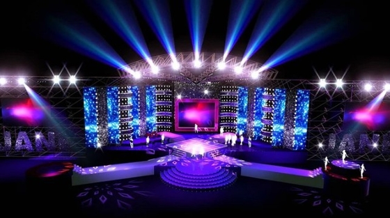 P3.91mm Wyświetlacz LED Moduł wyświetlacza LED Stage 1920hz 900cd