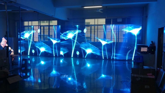 7,8 mm Ekran wyświetlacza LED Przezroczyste szkło Led AC220V AC110V