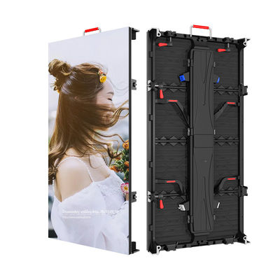 Wytrzymała aluminiowa obudowa diodowa LED do wynajmu wewnętrznego P4.81 1000mmx500mm