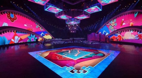 P6.25 Disco Portable Led Dance Floor Rental ROHS High Definition