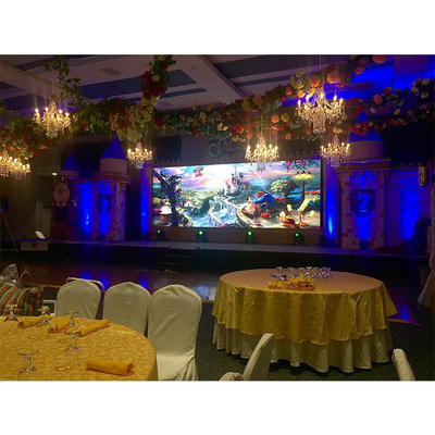 P4.81mm Wyświetlacz LED do wypożyczenia na zewnątrz AC220V 50Hz 5000nits Big Screen Hire Events