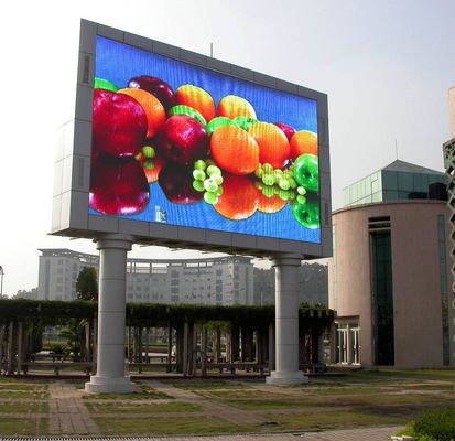 P4mm Zewnętrzne ściany wideo LED Ekran reklamowy IP65 62500 Dots / M2 CCC