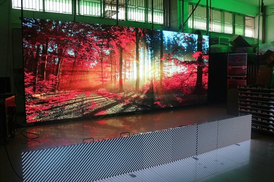 Billboard Stage Background Wyświetlacz LED Wynajem ekranu 50 x 50 cm P2.6mm IP40