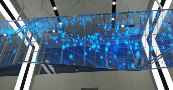 Wyświetlacz LED SMD2020 z przezroczystego szkła 1/16 skanów