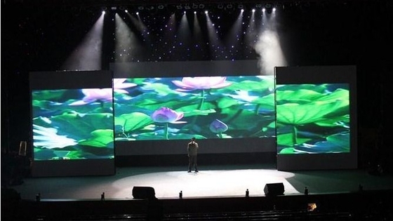 Sceny koncertowe Moduł z matrycą LED Ekran P3.91mm Wypożyczalnia Moduł wyświetlacza LED RGB