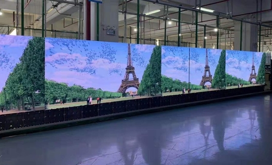 720hz P4.81mm Elektroniczny moduł z ekranem LED 1R1G1B Cyfrowy billboard z diodami LED
