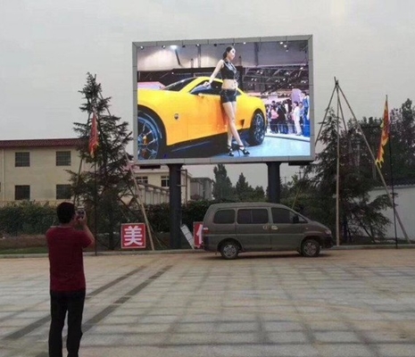 512 * 512mm 1100cd Wyświetlacze LED P4mm Duża cyfrowa rama ścienna
