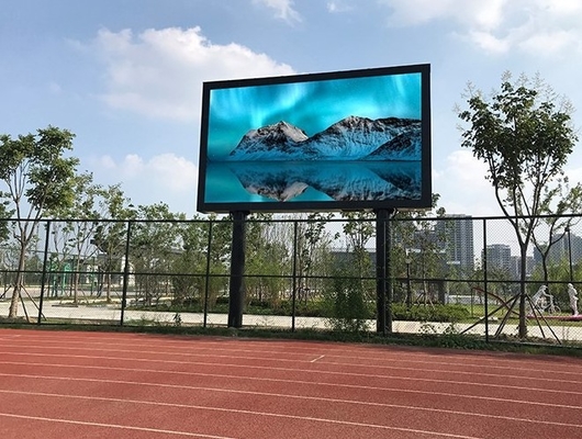 Moduł ekranu LED 281 trylionów Elektroniczny billboard AC110 P10 RGB Aluminiowa obudowa