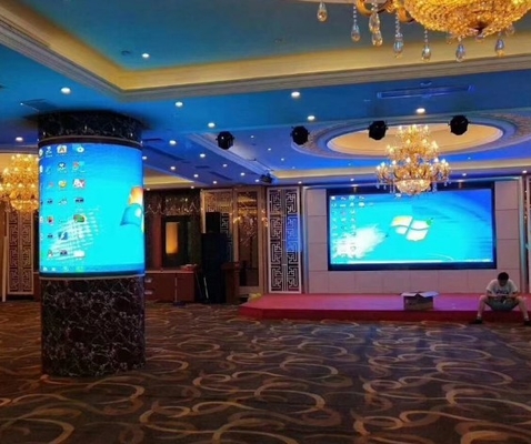P1.875 Miękka witryna LED 2800 Hz