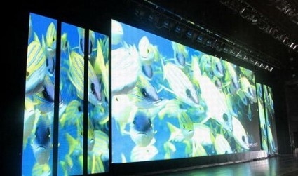 65410dots / Sqm Led Stage Backdrop Screen Wiszący wyświetlacz SMD RGB 3W1