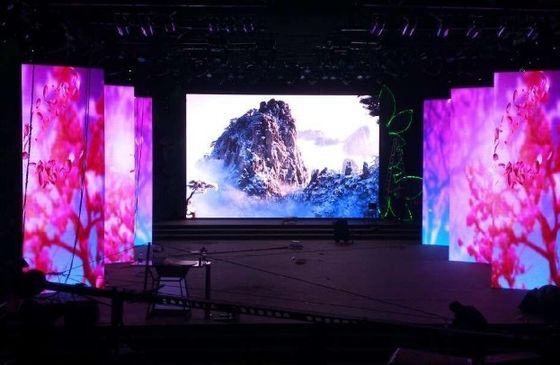 65536 kropek/ kwadrat Led Stage Backdrop Screen Hanging SMD Display RGB 3IN1