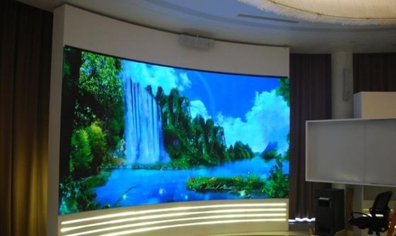 3840Hz Led Flexible Module Led Curved Display Screen Panel wideo P2
