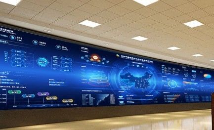 P1.875 Inteligentny wyświetlacz plakatowy LED 480 X 480 mm 80 W / M2 Odlewanie aluminium