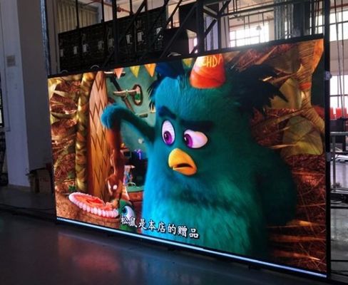 Centrum handlowe Mały pikselowy wyświetlacz LED naścienny 300 W / M2 32 X 16 ROHS CCC