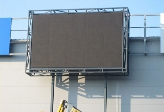 Wodoodporny zewnętrzny wyświetlacz LED P6 1200 Hz Giant Video Wall 1R1G1B