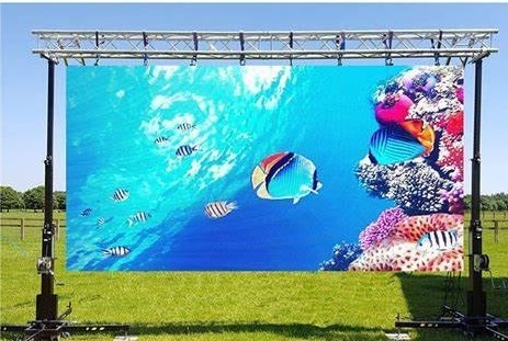 SMD2121 Wewnętrzny duży wyświetlacz LED na scenie ślubnej 196V do 264V