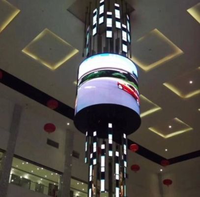 SMD2121 Elastyczny moduł LED 256 × 128 mm P4 Trwały wyświetlacz reklamowy wewnątrz